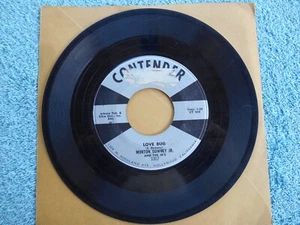 MORTON DOWNEY JR. RAGS TO RICHES / LOVE BUG 1959 45 RPM RECORD CONTENDER CT 533 - Picture 1 of 6