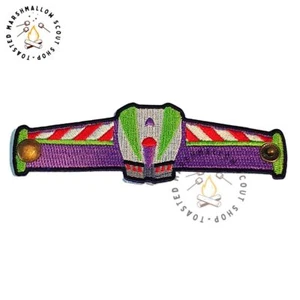 Buzz Lightyear Jetpack Woggle / Neckerchief Slide (Badge/ Patch Scouts Camp) - Picture 1 of 2