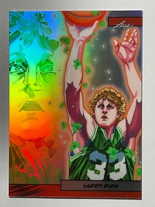 Manga Larry Bird Red Refractor #/25 Celtics 2024 Leaf Metal Prizm ANIME NATION - Imagen 1 de 4