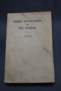 1927 Simple Aerodynamics & the Airplane by Charles Monteith PB US Army Air Cor - Picture 1 of 18