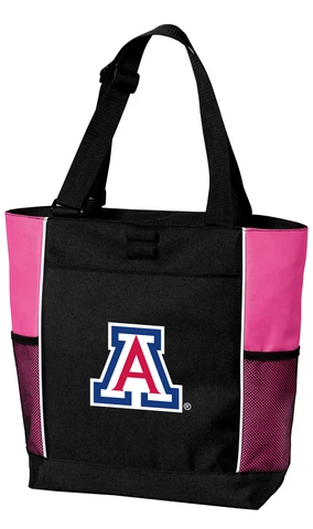 Arizona Wildcats Tote Bag Beach Totes Travel ADJUSTABLE STRAPS! WELL MADE! Cover