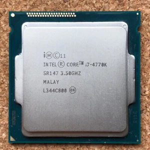 PROCESSEUR INTEL i7-4770K 3,5 - 3,9 GHZ SOCKET 1150 avec pâte thermique - Bild 1 von 1