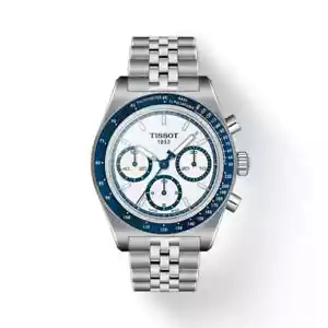 BRAND NEW TISSOT PR516 Automatic Chrono White Dial Mens Watch T149.462.11.011.00 - Picture 1 of 6