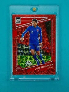 Panini Donruss Road Qatar Soccer 2021-22 Jude Bellingham Red Velocity Optic - Bild 1 von 2