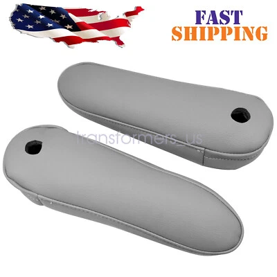 For Lexus RX300 1999 2000 2001 2002 2003 Seat Armrest Cover Lid Leather Gray - Image 1 of 4