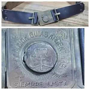 Rare old Argentine Girl Scout brass belt - Picture 1 of 1