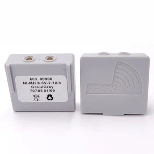 2Pcs NI-MH 68300900 3.6V-2.1Ah  683 00900 Battery for HETRONIC Remote Control - Picture 1 of 7
