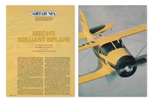 Beechcraft Model 17 Stagerwing Aircraft Report 11/30/2022r - Picture 1 of 1