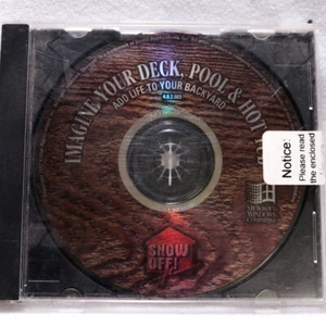 Showoff! Imagine Your Deck, Pool, & Hot Tub (CD-ROM, Windows, 1997) - Picture 1 of 2