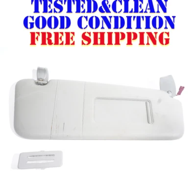 04 05 06 07 BMW 530i 525i E60 СОЛНЦЕЗАЩИТНЫЙ КОЗЫРЕК ПРАВАЯ ПАССАЖИРСКАЯ СТОРОНА С ПОДСВЕТКОЙ OEM - Изображение 1 из 4