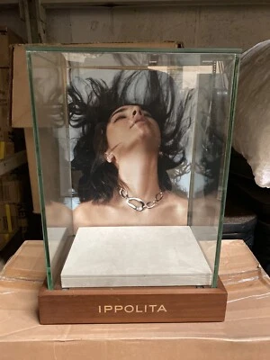 IPPOLITA ACRYLIC JEWLERY DISPLAY CASE WITH LOCK NO KEY (SIZE: 16.5” x 12” x 9”) - Image 1 of 4
