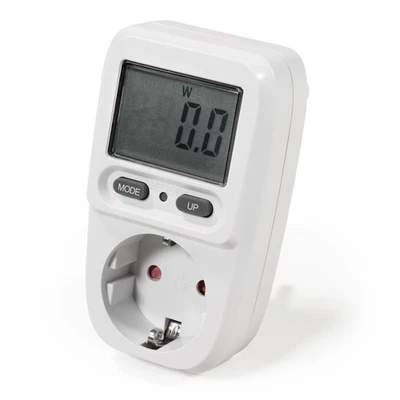 MCPOWER Energiemesser Stromzähler "EM-50" Strommesser Messgerät für Steckdose max. 3680W