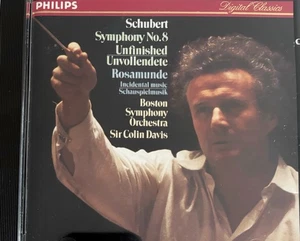 SCHUBERT - Symphony No. 8 - Davis/Boston Sym Orch CD Exc Cond Philips W. Germany - Bild 1 von 2