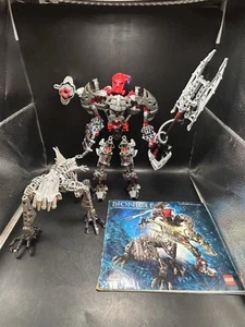 Bionicle Maxilos & Spinax 8924 avec notice. Complet. - Photo 1/16