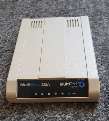 MultiTech MultiModem ZBA V.92 desktop modem serial port MT9234ZBA - Bild 1 von 4