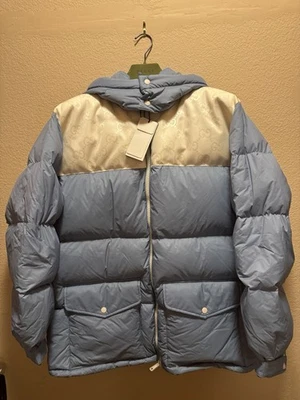 New Authentic Gucci GG Logo Puffer Jacket Size 54 / US XL - Image 1 of 4