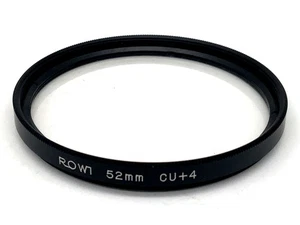 Rowi Zoom Lense Cu+4 Close-Up Filter 52mm Circular Filter Thread - Picture 1 of 1