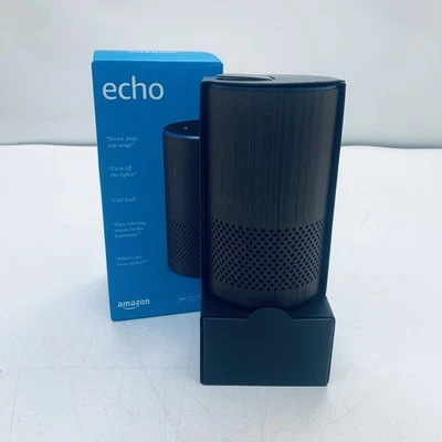 Amazon Echo (2nd Generation) Smart Speaker with Alexa - BROWN - Image 1 of 4