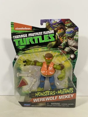 Figura Teenage Mutant Ninja Turtles HOMBRE LOBO MIKEY + Mutantes NUEVO Foto 1 de 2