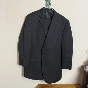 Chaps Men's Two Piece Suit - Striped Design, Size 48L - Picture 1 of 9