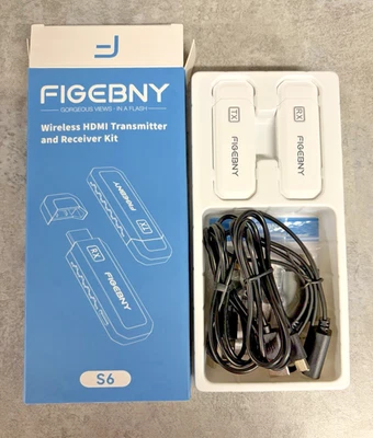 Wireless HDMI Transmitter and Receiver 4K Decode 1080P Output Ultra Low Latency - Image 1 of 4