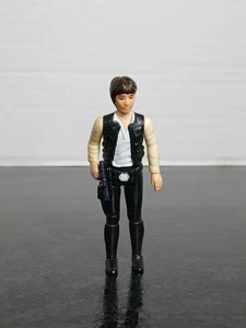 Figurina Han Solo (testa grande) Star Wars 1977 vintage completa prima 12 ANH  - Foto 1 di 13