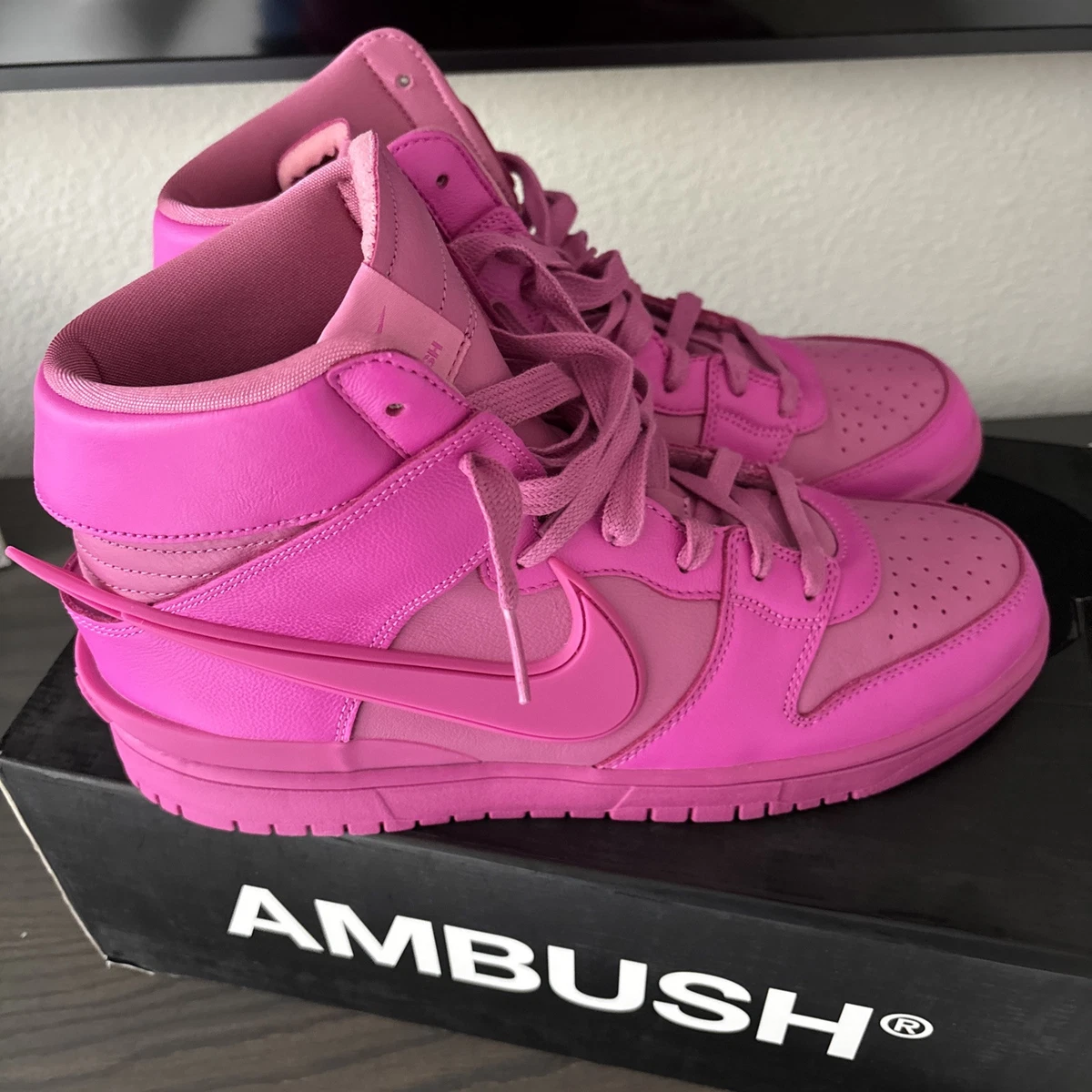 Las mejores ofertas en Nike AMBUSH x Dunk 'Cosmic Fuchsia' High