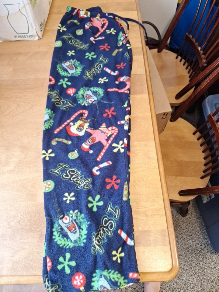 Bob Esponja Navidad Pj Parte Inferior Grande Foto 1 de 4