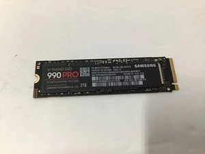Samsung 2TB 990 Pro M.2 NVME 2.0 SSD Hard Drive MZ-V9P2T0B/AM - Afbeelding 1 van 2