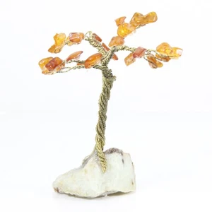 Bernsteinbaum - Glücksbaum - Geldbaum aus Bernstein - Bild 1 von 3