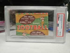 1954 Bowman Football 1 Cent Wax Pack PSA 8! Wow! Freshly Graded Beauty! - Picture 1 of 2