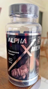 Enhance Your Stamina - Alpha X Men Testosterone Booster Formula 60 caps Maca man - Picture 1 of 5