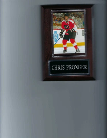CHRIS PRONGER PLAQUE PHILADELPHIA FLYERS HOCKEY NHL Cover