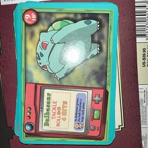 1999  Pokémon Trading Cards Nintendo Creatures Lot Of 6 & 1 Checklist Card - Picture 1 of 14
