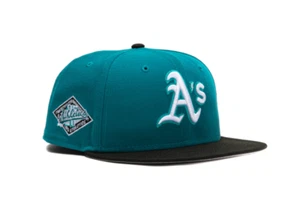 NEW ERA 59FIFTY AUX PACK VOL2 OAKLAND ATHLETICS 25TH ANNIVERSARY PATCH - (7 3/4) - Picture 1 of 1