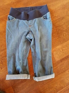 Morgerhood blue denim capri jeans size M tall - Picture 1 of 3