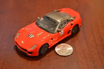 FERRARI 599xx RACE AND PLAY SERIES BURAGO BBURAGO 1:43 SCALE DIECAST RED - Image 1 of 4