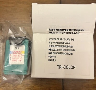 Tri-Color Compatible Ink Toner Cartridge HP 97 - Image 1 of 3