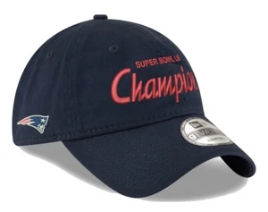 New England Patriots New Era Super Bowl LIII 53 Strapback 9TWENTY Hat Cap - Picture 1 of 6