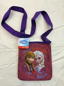 Disney - Frozen - Anna/Elsa Cross Body Bag - Strong Bond/Strong Heart - Picture 1 of 2