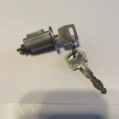 Ford Bronco 1982-1991 NOS cilindro de trava de ignição com 2 chaves e etiqueta de código de chave - Imagem 1 de 4
