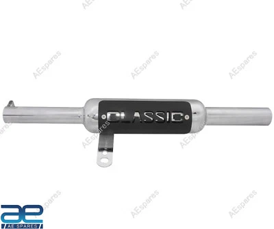 Silenciador de escape para Royal Enfield Bullet Classic 350 y 500cc modelo BS3 y BS4 Foto 1 de 4
