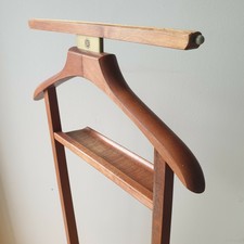 Vintage Retro Mid Century Italian Fratelli Reguitti Brevettato Teak Lazy Butler