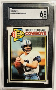 1979 Topps Roger Staubach #400 SGC 6 EX-NM Dallas Cowboys HOF’er - Picture 1 of 2