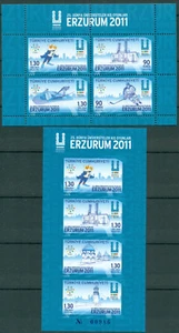 Türkei 2011 Bloc. 75 + 76** MNH - Bild 1 von 1