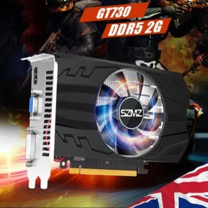 GT730 2GB DDR5 PC Video Card VGA HDMI-Compatible Low Profile Video Card 128 Bit - Picture 1 of 11