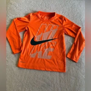 Nike active wear long sleeves tee shirt, boy size 6 - Picture 1 of 6