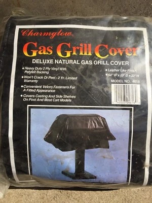 Gas Grill Cover Vinyl 54" x 19" x 22" Charmglow 4616 - Image 1 of 4