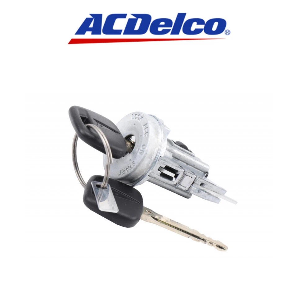 Juego de cilindros de bloqueo de encendido ACDelco D1452E 88969899 para Pontiac Vibe 2003-2008 Foto 1 de 4