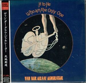 Van Der Graaf Generator "H To He Who Am The Only One" Japonia LTD Mini LP CD w/OBI